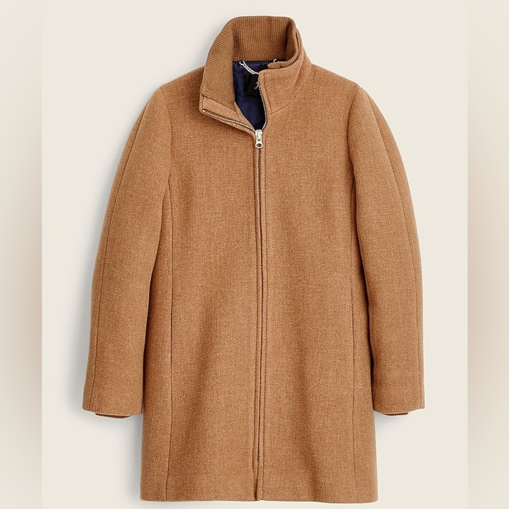 J. Crew Italian Stadium Cloth Coat